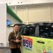 Direktur Utama PTPN IV PalmCo Jatmiko K Santosa disamping kendaraan yang telah berhasil melakukan road test lebih dari 170 ribu kilo dengan B50. PTPN IV PalmCo mendukung mandatory B35 yang diterapkan pemerintah melalui rencana pembangunan pabrik biodiesel dan mendorong produksi CPO nasional melalui peningkatan produktivitas sawit rakyat.